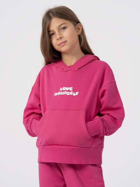 4F Tricou de bumbac pentru fete
