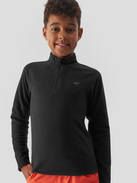 4F Tricou fleece băieți