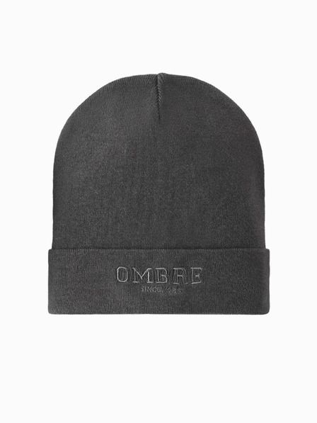 Ombre Clothing Pălărie tricotată pentru bărbați cu inscripție brodată Ombre Clothing