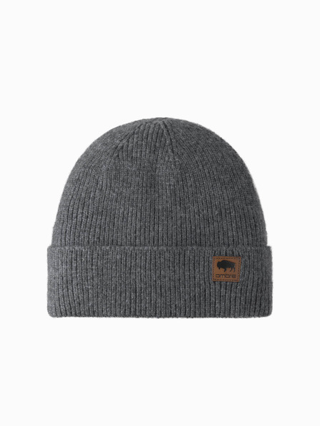 Ombre Clothing Șapcă tricotată pentru bărbați cu aplicații de îmbrăcăminte Ombre