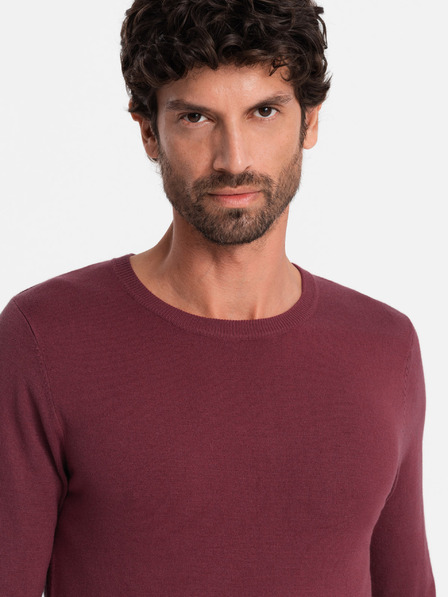 Ombre Clothing Pulover clasic pentru bărbați cu gât rotund Îmbrăcăminte Ombre
