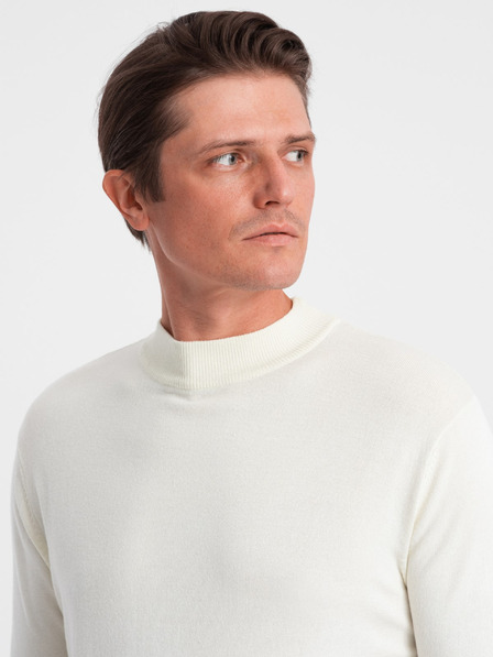 Ombre Clothing Îmbrăcăminte Ombre pentru bărbați, tricotată, cu jumătate de gât rotund, cu vâscoză