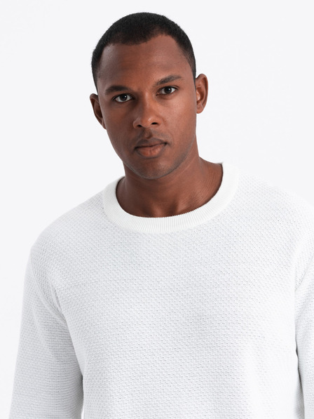 Ombre Clothing Pulover tricotat Diamond pentru bărbați Îmbrăcăminte Ombre
