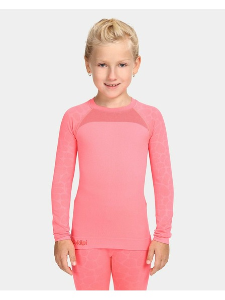 Kilpi Tricou termic pentru fete Kilpi CAROL-JG Roz