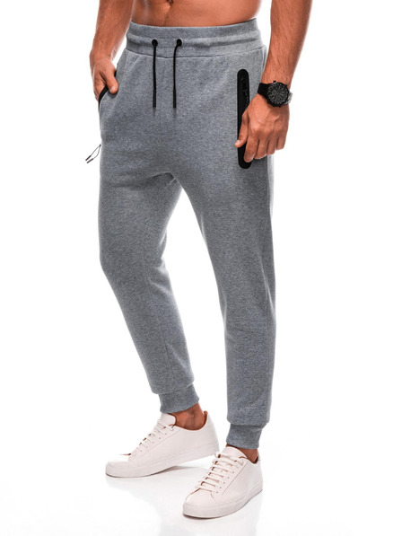 Edoti Pantaloni de trening pentru bărbați Edoti Grey