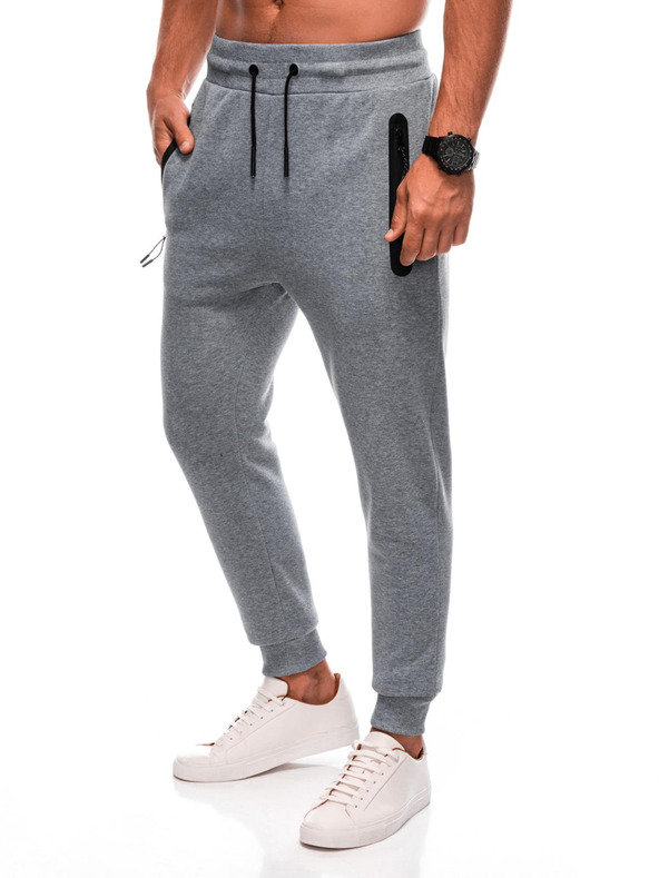 Edoti Pantaloni de trening pentru bărbați Edoti Grey