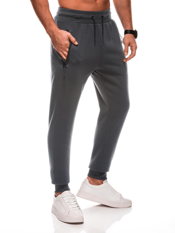 Edoti Pantaloni de trening pentru bărbați Edoti Grey