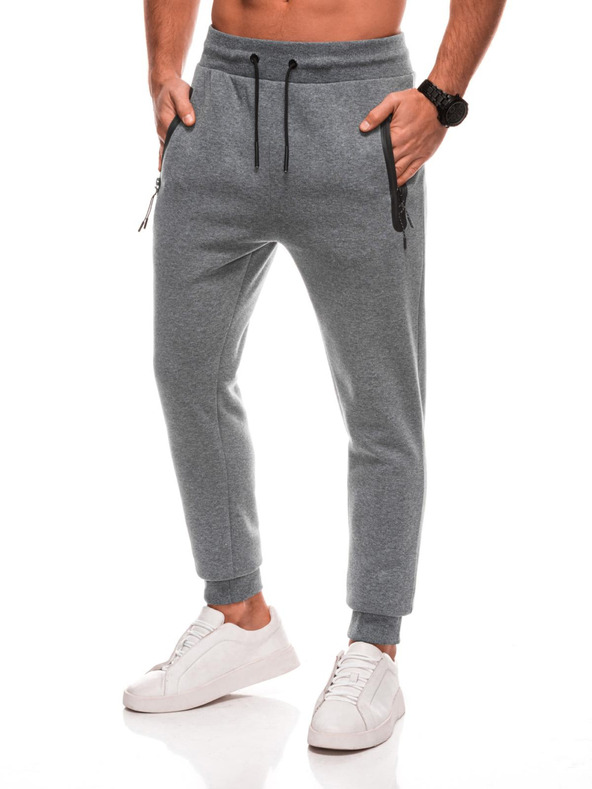 Edoti Pantaloni de trening pentru bărbați Edoti Grey