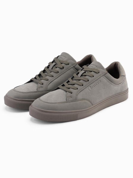 Ombre Clothing Pantofi stil streetwear de culoare solidă pentru bărbați Verde Îmbrăcăminte Ombre