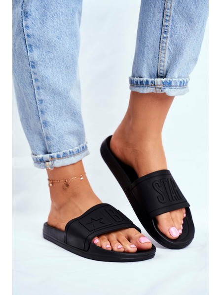 BIG STAR SHOES Papuci de modă pentru femei Big Star - negru