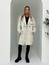 Edoti Palton fashion pentru femei - bej EDOTI