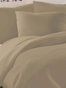 Kvalitex Satin French Bedding LUXURY COLLECTION 1+2, 200x200, 70x90cm Beige