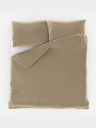 Kvalitex Satin French Bedding LUXURY COLLECTION 1+2, 200x200, 70x90cm Beige