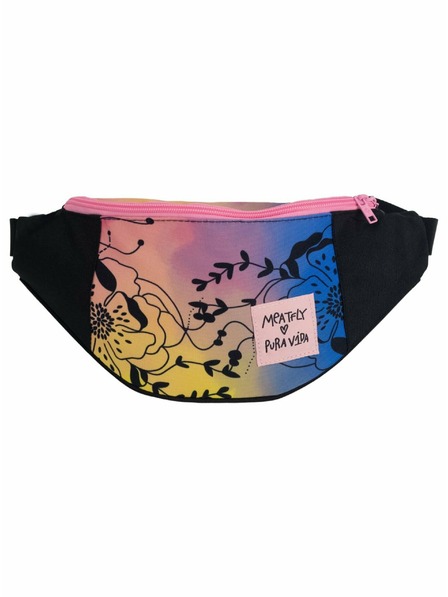 Meatfly Borseta Meatfly X Pura Vida Taya Peach Flowers | Roz | Volum 2,5 L