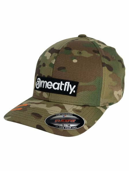Meatfly Meatfly baseball cap Raptor Flexfit Multicam Logo | Multicolor | Size