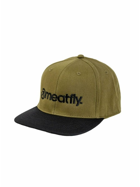 Meatfly Meatfly baseball cap Rens Snapback Olive
