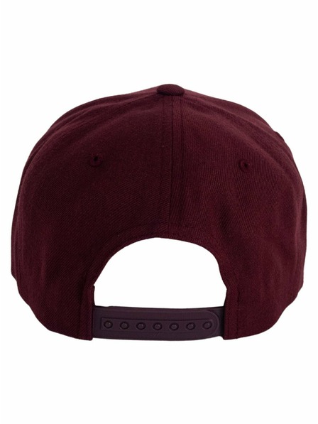 Meatfly Meatfly baseball cap Hornet Snapback Black Round/Maroon | Black | Size