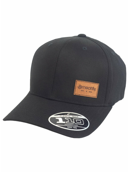 Meatfly Meatfly baseball cap Cougar Flexfit Black | Black | Size