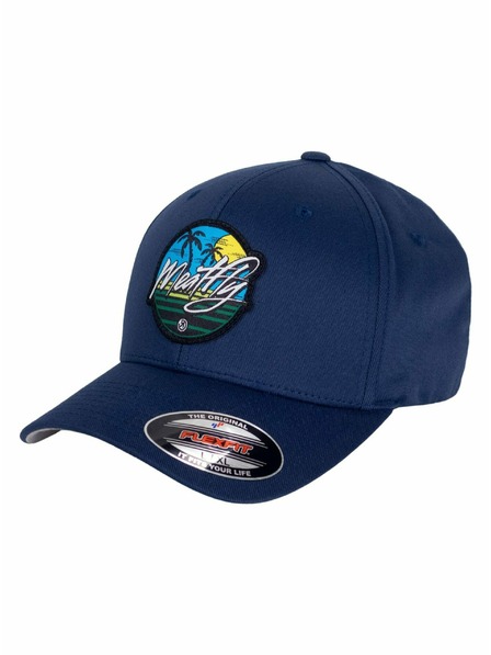 Meatfly Meatfly baseball cap Raptor Flexfit Beach Navy | Blue | Size