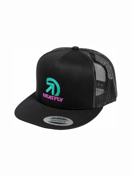 Meatfly Meatfly baseball cap Kail Trucker Snapback Magenta / Black | Black | Size