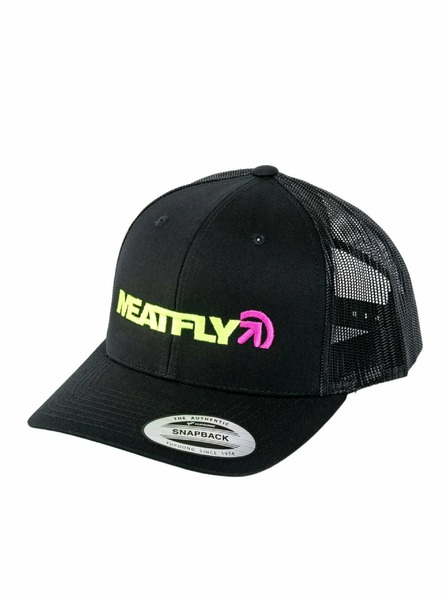 Meatfly Meatfly cap Percy Trucker Snapback Lime / Black | Black | Size