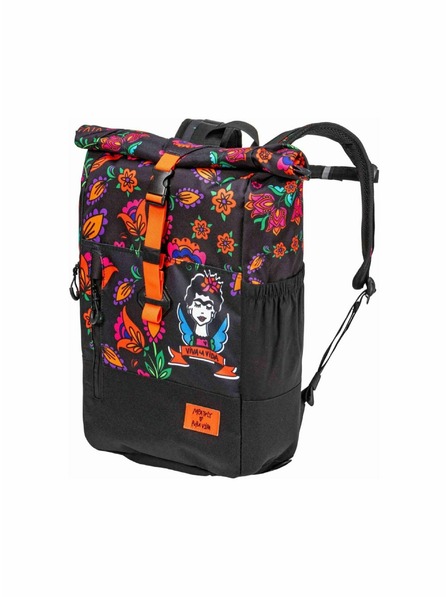 Meatfly Rucsac Meatfly Holler Viva La Vida Black 28 L | Multicolor | Volum 28 L