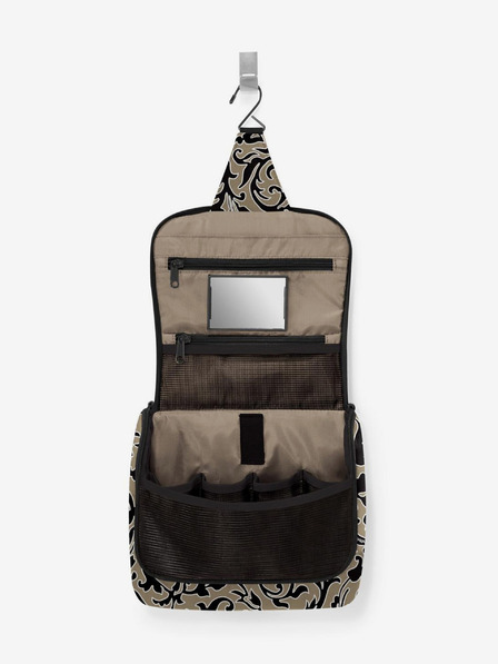 Reisenthel Geantă cosmetică pentru femei kaki cu model Reisenthel Toiletbag Baroque Marble