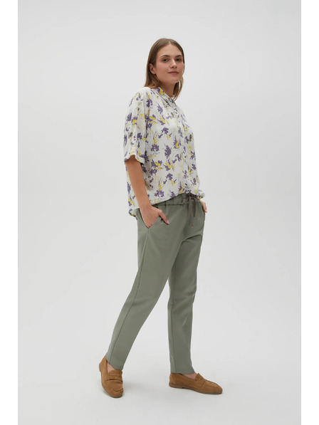 Moodo Women's casual green pants Moodo