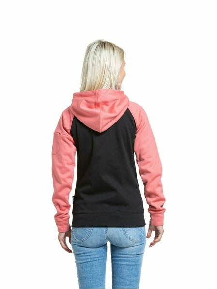 Meatfly Meatfly hanorac tehnic pentru femei Alisha Coral / Black