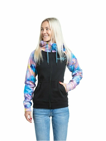 Meatfly Hanorac tehnic Meatfly Alisha Color Clouds pentru femei