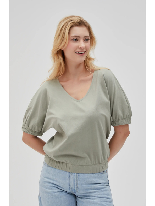 Moodo Tricou damă verde Moodo