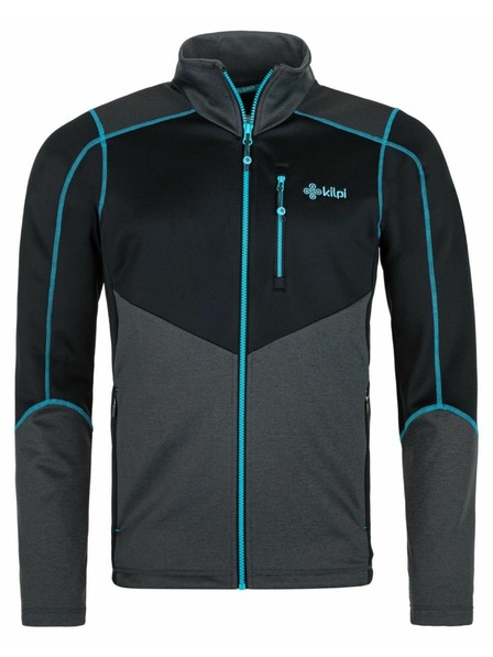 Kilpi Hanorac funcțional pentru bărbați Kilpi TEAM FLEECE-M Negru