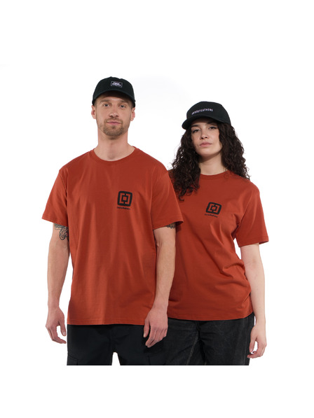 Horsefeathers Mini Logo t-shirt brick HORSEFEATHERS
