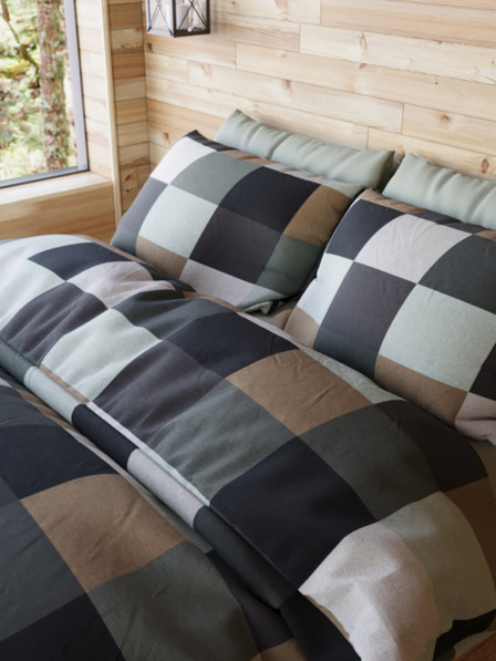 Kvalitex French Viscose Bedding WOODY Collection 200x200, 70x90cm DION