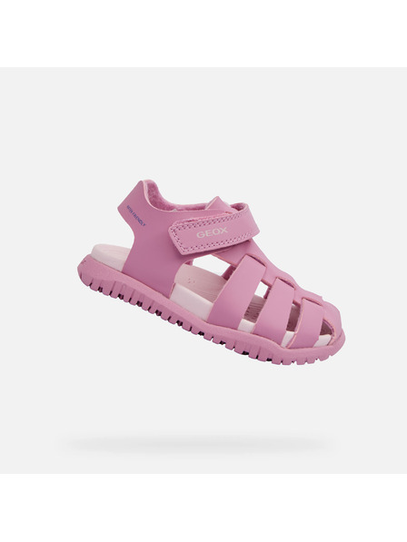 Geox Sandale roz pentru fete Geox Fusbetto