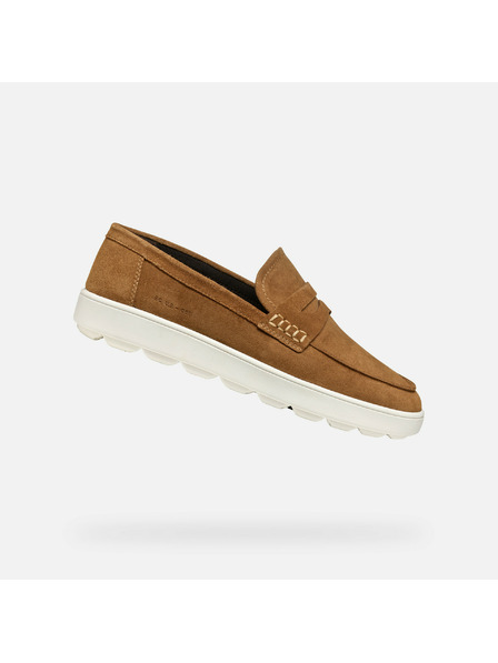 Geox Mocasini maro deschis pentru bărbați Geox Spherica ECUB-1