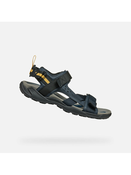 Geox Sandale albastru închis pentru bărbați Geox Terreno + Grip