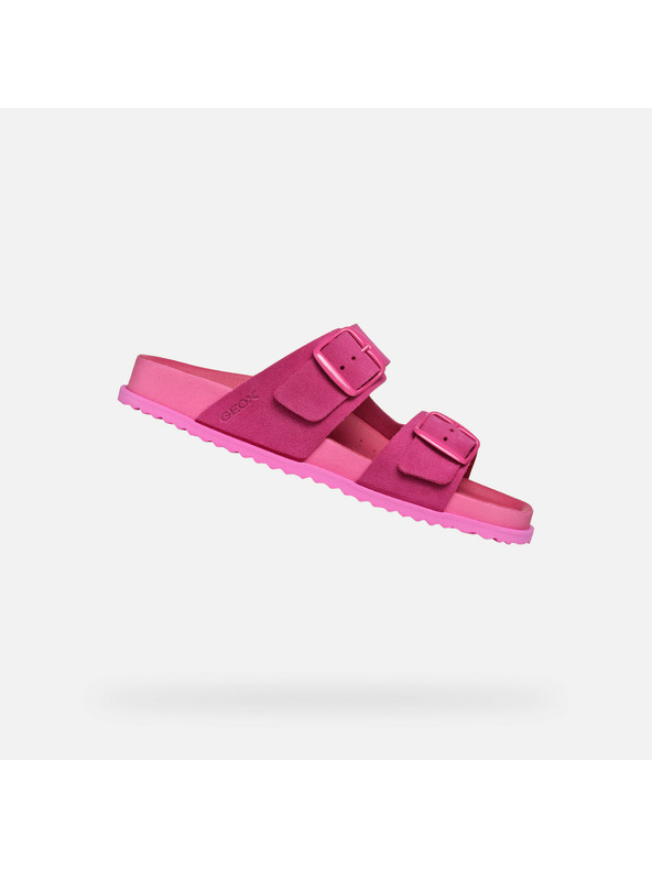 Geox Papuci de plajă roz pentru femei Geox Sandybett