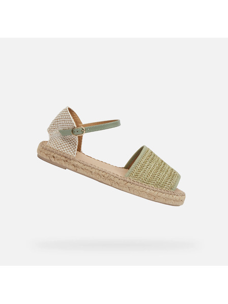 Geox Sandale deschise verde deschis pentru femei Geox D Lampedusa