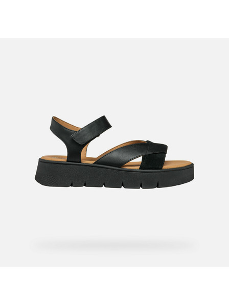 Geox Sandale negre pentru femei Geox Dandra 40