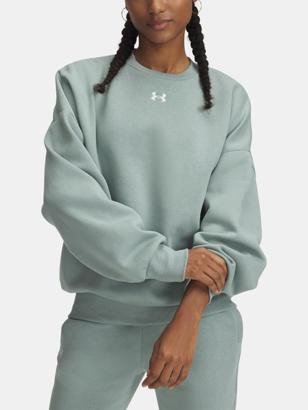 Under Armour Tricou pentru femei Under Armour UA Rival Fleece OS Crew