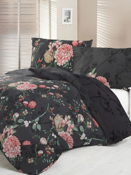 Kvalitex Lenjerie de pat din satin stil franțuzesc LUXURY COLLECTION 1+2, 240x200, 70x90cm ALISA