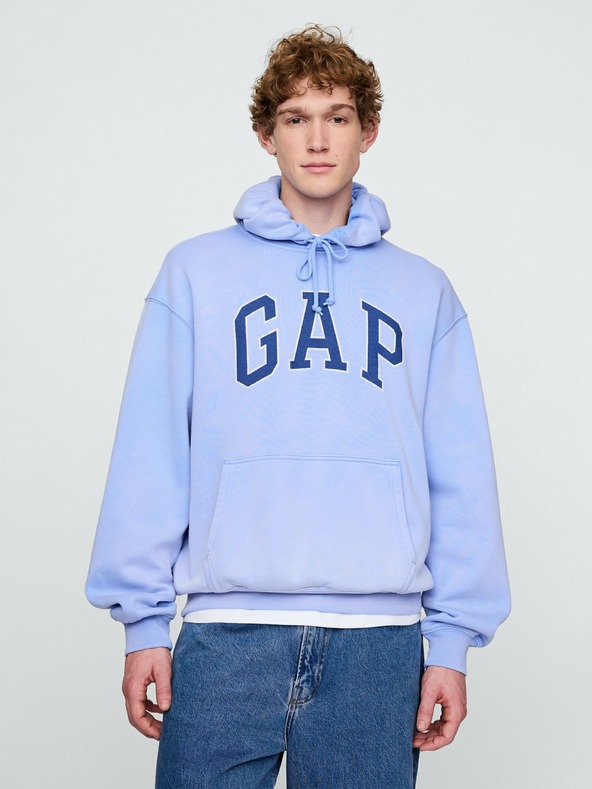 GAP Hanorac oversize cu logo Americana Unisex GAP