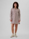 GAP Rochie mini cu cămașă în dungi GAP