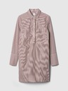 GAP Rochie mini cu cămașă în dungi GAP