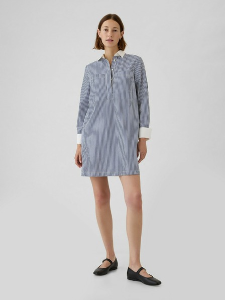 GAP Rochie mini cu cămașă în dungi GAP