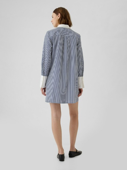 GAP Rochie mini cu cămașă în dungi GAP