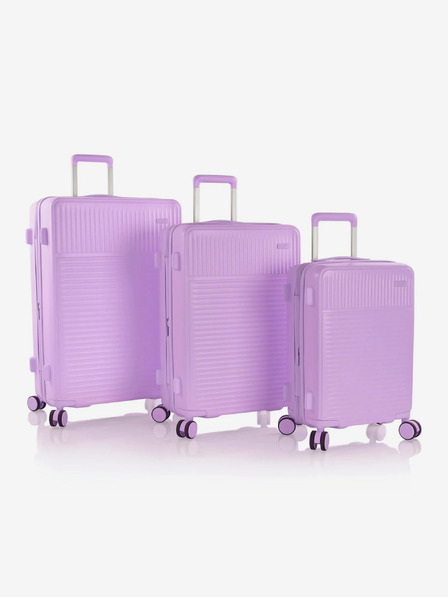 Heys Set de trei valize în culoare mov Heys Pastel S,M,L