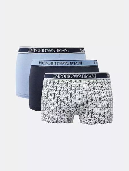 Emporio Armani Boxeri pentru bărbați 3 Pack Emporio Armani Ortens/Bian.St