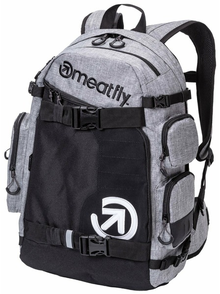 Meatfly Meatfly rucsac Wanderer - Heather Grey | Gri | Volum 28 L
